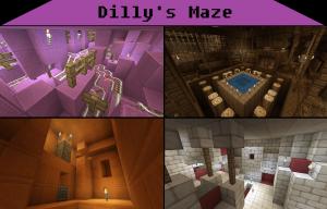 Descargar Dilly's Maze: An Adventurous Labyrinth para Minecraft 1.8.8